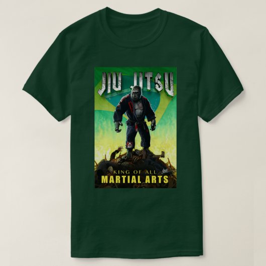 Jiu Jitsu Gorilla Destroyer 1 T-shirt (Design voorkant)
