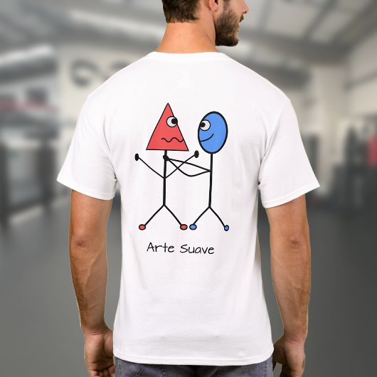 Jiu Jitsu Grappige Driehoek Choke T-shirt