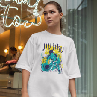 Jiu Jitsu Grunge Color T-shirt