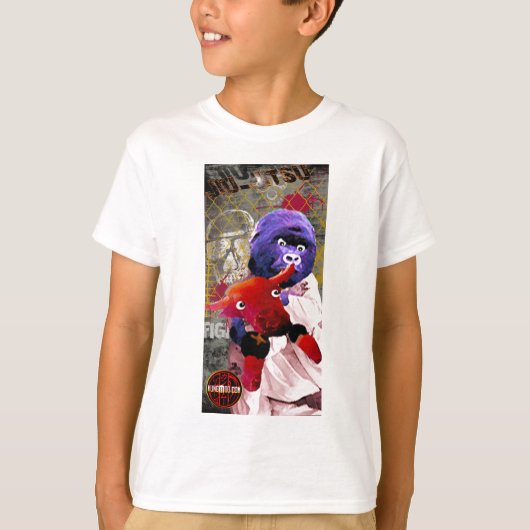 Jiu-Jitsu Grungy T-shirt (Voorkant)