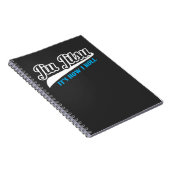 Jiu Jitsu Het is hoe ik BJJ Grappling kan draaien Notitieboek (Rechterzijde)