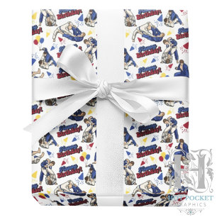 Jiu Jitsu Inpakpapier