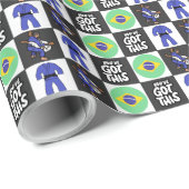 Jiu Jitsu-inpakpapier Cadeaupapier (Rol Hoek)