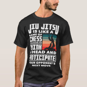 Jiu Jitsu is als een spel van schaken Jiu Jitsu 1 T-shirt