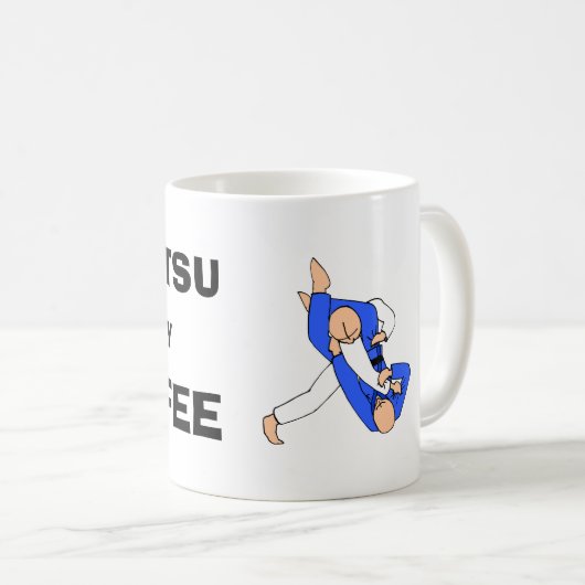Jiu Jitsu is mijn Coffee-mok Koffiemok (Voorkant rechts)