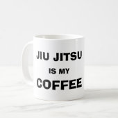 Jiu Jitsu is mijn Coffee-mok Koffiemok (Voorkant links)