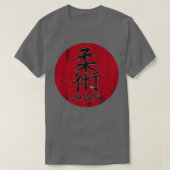 Jiu Jitsu Japans Kanji BJJ MMA T-shirt (Design voorkant)