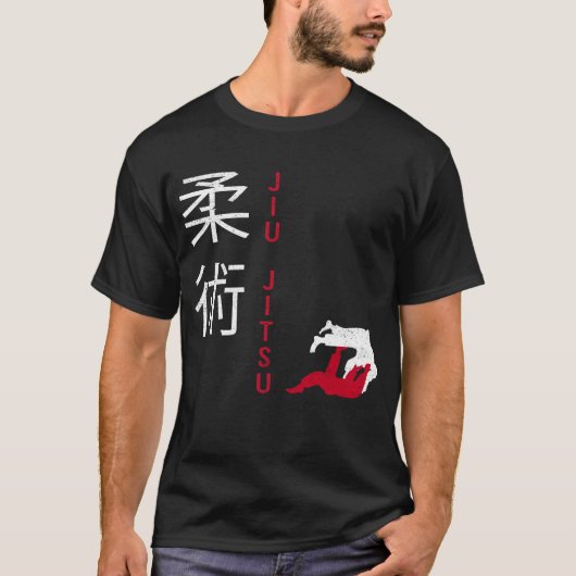 Jiu Jitsu Japans-krijgskunst T-shirt (Voorkant)