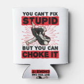 Jiu Jitsu, je kunt geen onstuimige oplossing vinde Blikjeskoeler (Achterkant)