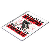 Jiu Jitsu, je kunt geen onstuimige oplossing vinde Notitieboek (Linkerzijde)