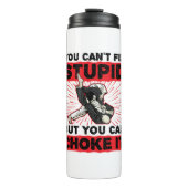 Jiu Jitsu, je kunt geen onstuimige oplossing vinde Thermosbeker (Voorkant)