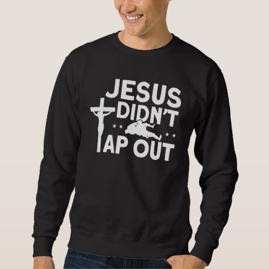 Jiu Jitsu  Jesus heeft niet uitgepakt Trui (Voorkant)