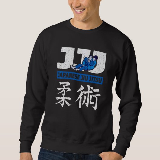Jiu Jitsu Jjj Jujutsu Accessoires voor de opleidin Trui (Voorkant)