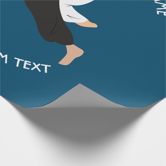 Jiu Jitsu Judo Martial Arts Studio Cadeaupapier (Hoek)