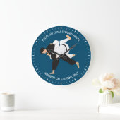 Jiu Jitsu Judo Martial Arts Studio Clock Grote Klok (Huis)