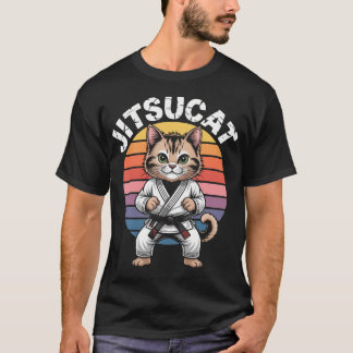 Jiu Jitsu Kat Liefhebber Grappig Bjj Vechtkunst T-shirt