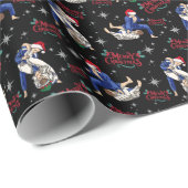 Jiu Jitsu Kerst Inpakpapier (Rol Hoek)