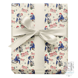 Jiu Jitsu Kerstcadeaupapier Cadeaupapier