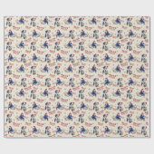 Jiu Jitsu Kerstcadeaupapier Cadeaupapier (Vlak)