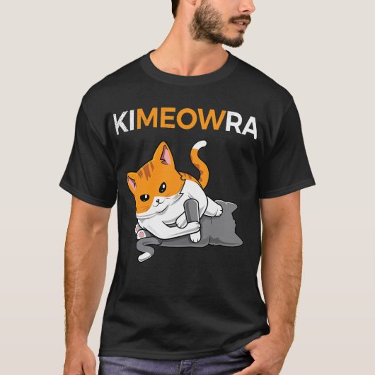 Jiu jitsu Kimura _ Cute Kawaii Cat Funny BJJ T-shirt (Voorkant)