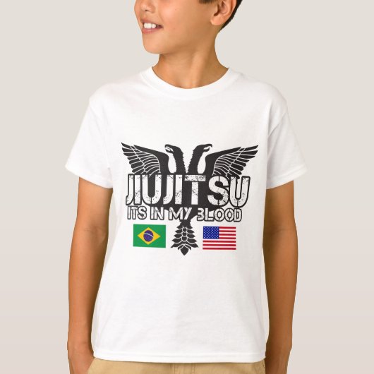 Jiu-jitsu kinder t-shirt (Voorkant)