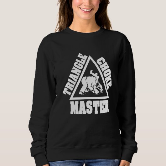 Jiu Jitsu Kleding Driehoek Choke Master Submission Trui (Voorkant)