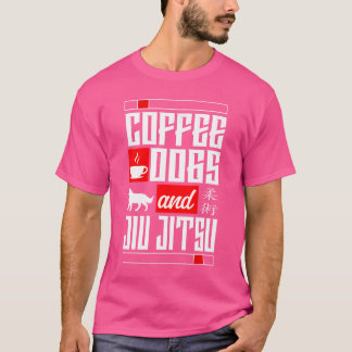 Jiu Jitsu Koffiehond Koffiehonden en Jiu-Jitsu T-shirt