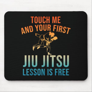 Jiu Jitsu Kunst voor mannen vrouwen Braziliaans Ju Muismat