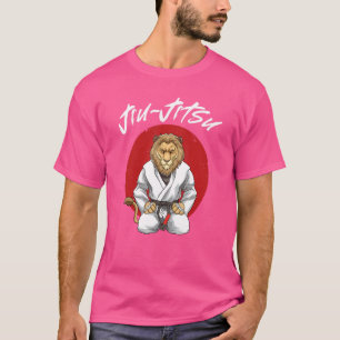 Jiu Jitsu Leeuw Braziliaans Jiu Jitsu Mma Grappli T-shirt