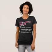 Jiu Jitsu Ma Definition Floral T-shirt (Voorkant volledig)