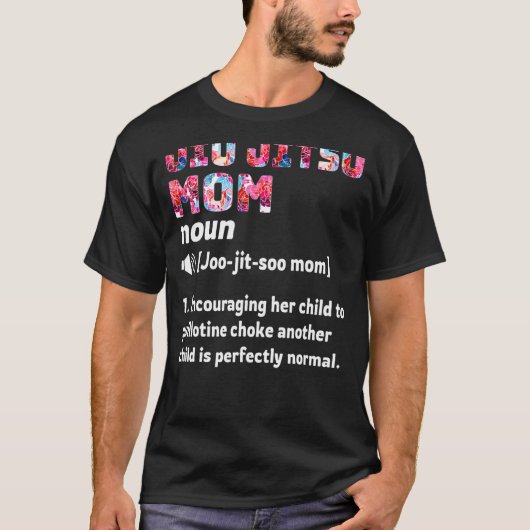 Jiu Jitsu Ma Definition T-shirt (Voorkant)