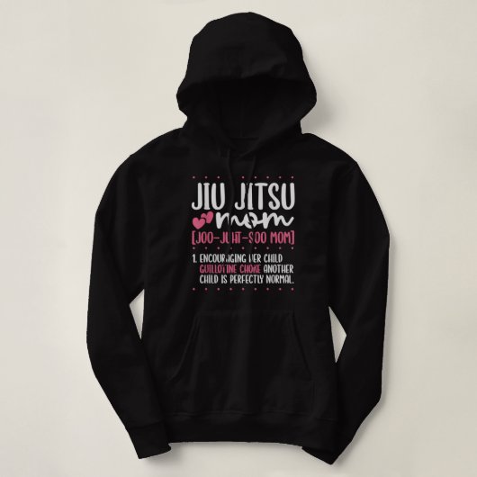 Jiu Jitsu Ma Jiujitsu BJJ Brazililian Jiu Jitsu Hoodie (Design voorkant)