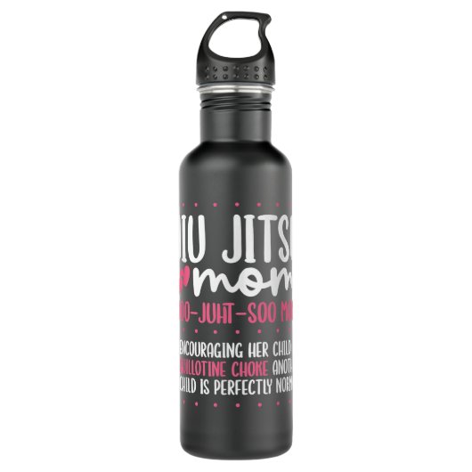 Jiu Jitsu Ma Jiujitsu BJJ Brazililian Jiu Jitsu Waterfles (Voorkant)
