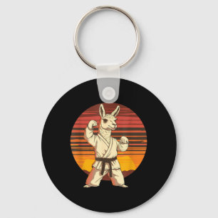 Jiu-Jitsu Martial Arts Taekwondo Kung Fu Alpaca Sleutelhanger