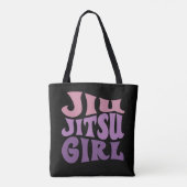 Jiu Jitsu Meisje Martial Arts Grappig Gift Tote Bag (Achterkant)