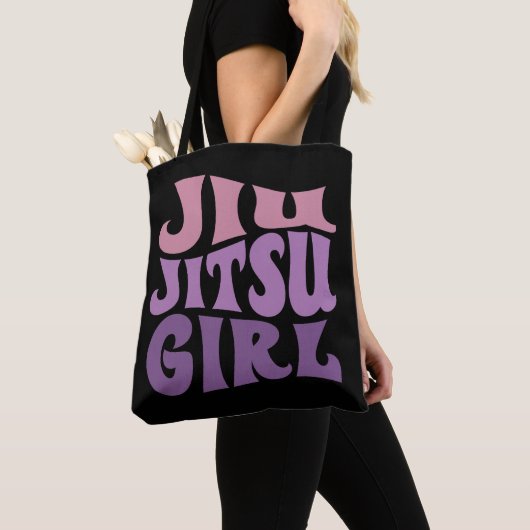 Jiu Jitsu Meisje Martial Arts Grappig Gift Tote Bag (Dichtbij)