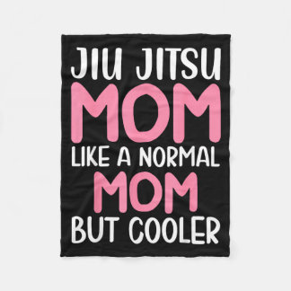 Jiu Jitsu Moeder Maar Koeler BJJ Martial Arts Fleece Deken