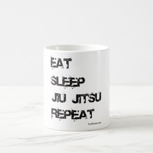 Jiu Jitsu mok - EAT SLEEP JIU JITSU REPEAT (Center)