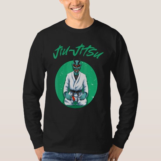 Jiu Jitsu Oni Demon T-shirt (Voorkant)