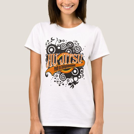 Jiu Jitsu - Pad naar verlichting T-shirt (Voorkant)