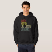 jiu jitsu papa hoodie (Voorkant volledig)