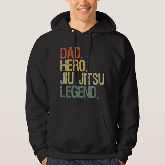 jiu jitsu papa hoodie (Voorkant)