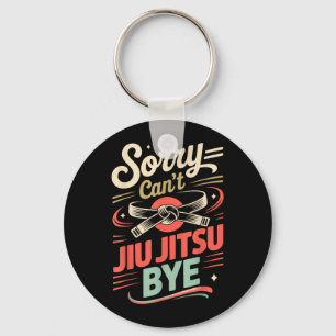 Jiu Jitsu Retro Vintage Sorry Kan Jiu Jitsu Bye Sleutelhanger