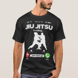 Jiu Jitsu roept, ik moet gaan MMA-vechter hobby J T-shirt