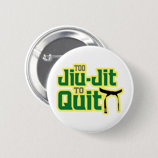 Jiu-Jitsu Ronde Button 5,7 Cm (Voorkant /achterkant)