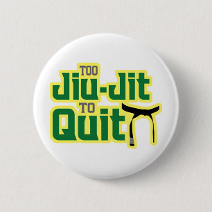 Jiu-Jitsu Ronde Button 5,7 Cm