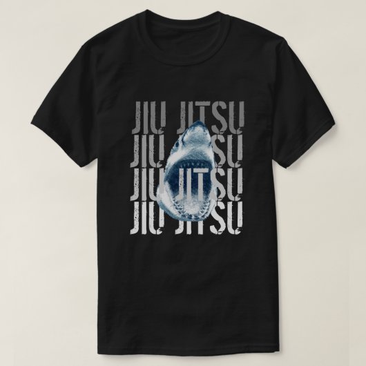 Jiu Jitsu Shark No Gi Shirt (Design voorkant)