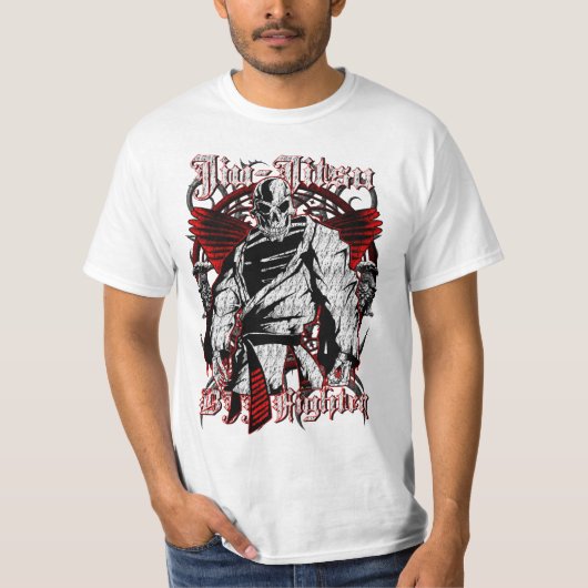 Jiu-Jitsu Skull - 1 T-shirt (Voorkant)