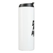 Jiu-jitsu sportfles thermosbeker (Gedraaid links)