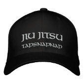 Jiu Jitsu TapSnapNap Geborduurde Pet (Voorkant)